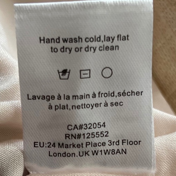 Anthropologie Dolan Embroidered Floral Linen Jacket Size XXS NWT - Picture 11 of 11